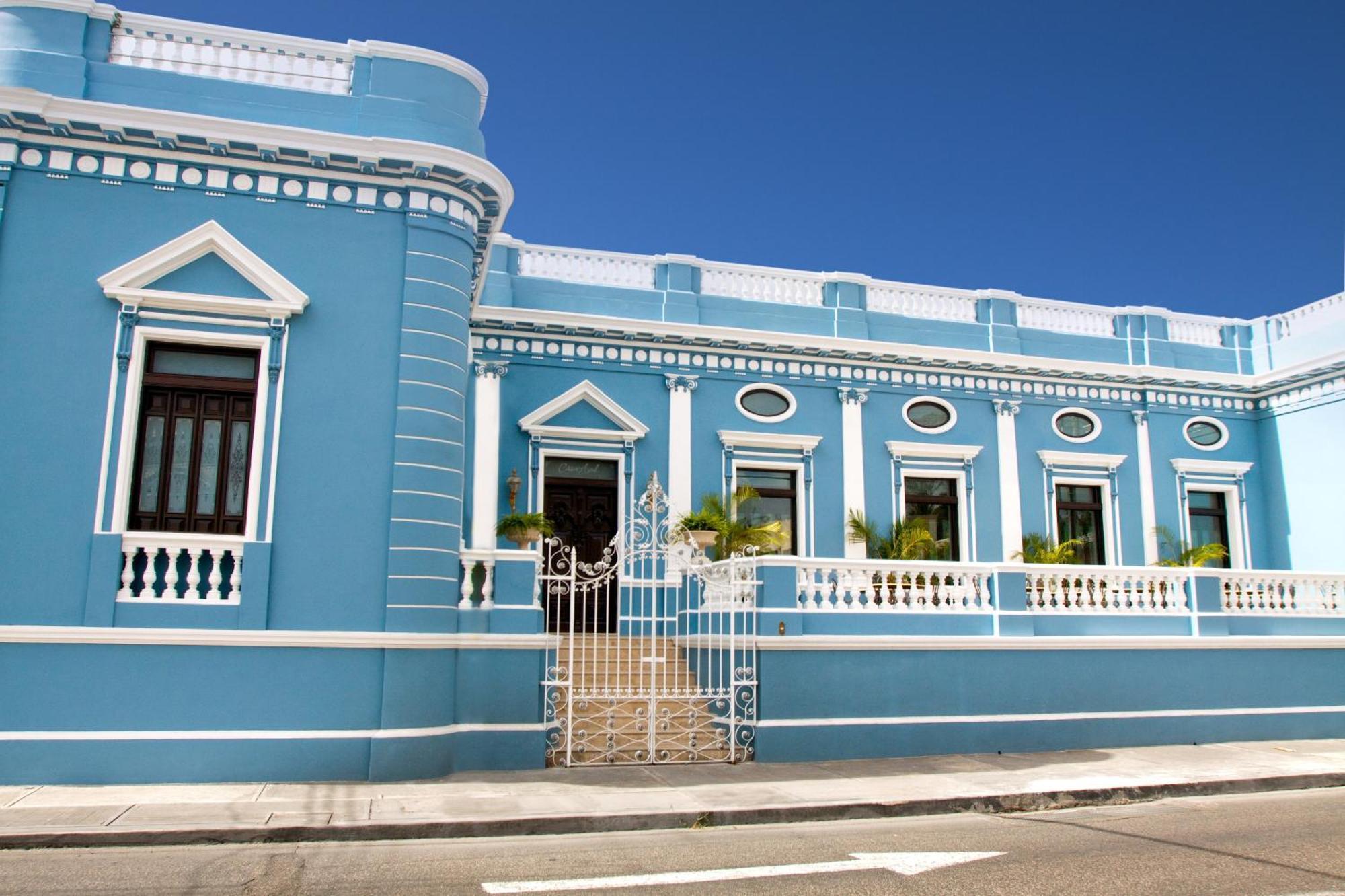 Casa Azul Monumento Historico Hotel Mérida Exterior foto